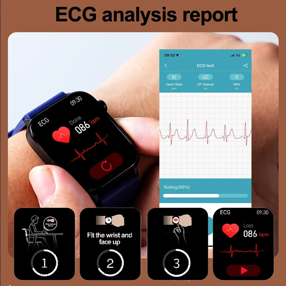 Apex Vital™ Health Monitoring Smartwatch