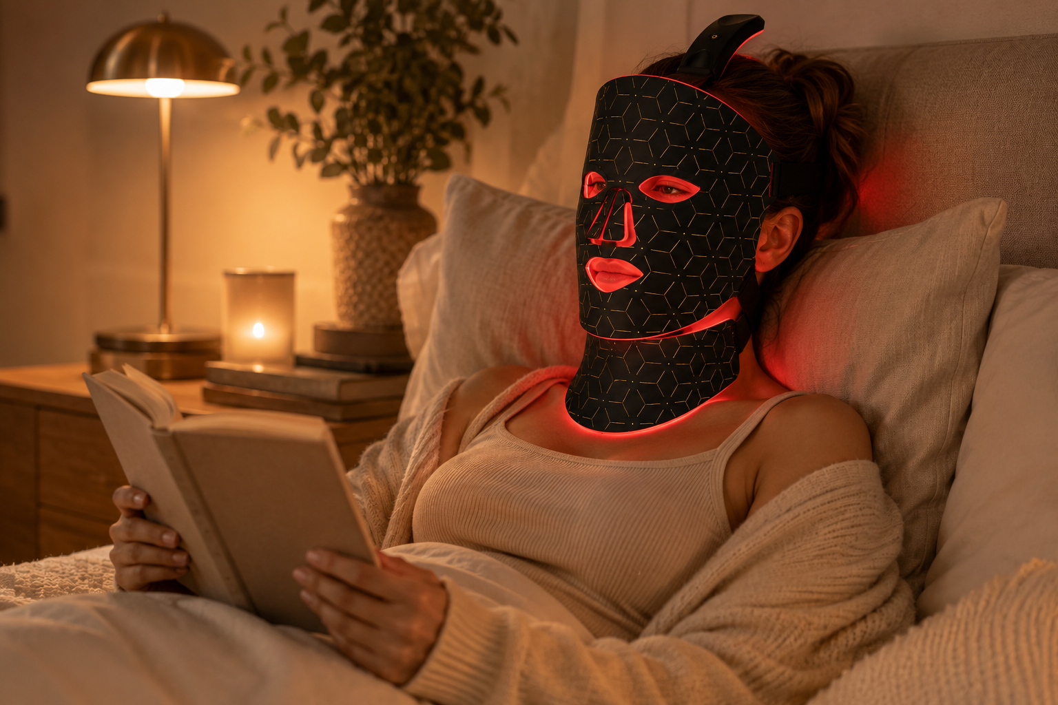 A relaxing Apex Wellness evening routine