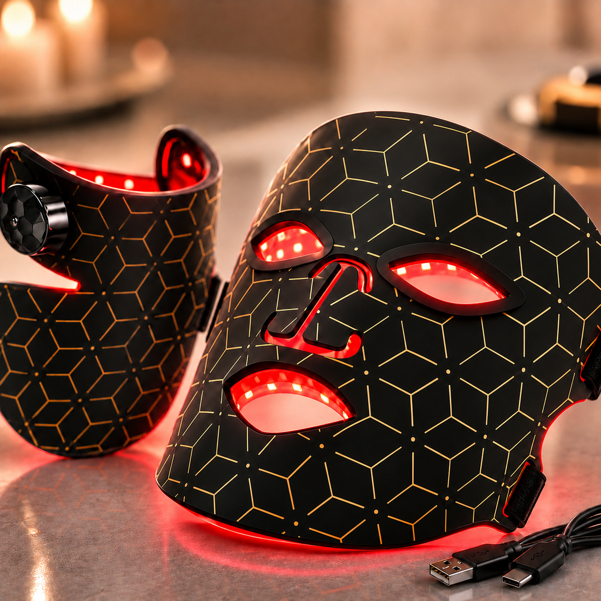Apex LED Face Mask — Neck Attachment Optional